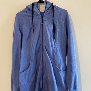lululemon jacket blue size 10